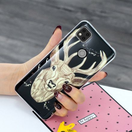 Deksel Til Xiaomi Redmi 9C Fluorescerende Majestic Stag