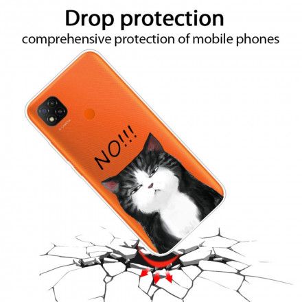 Deksel Til Xiaomi Redmi 9C Katten Som Sier Nei