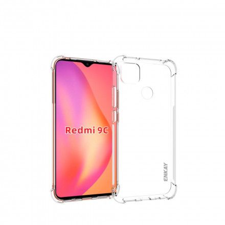 Deksel Til Xiaomi Redmi 9C Kombo Og Herdet Glassskjerm Enkay