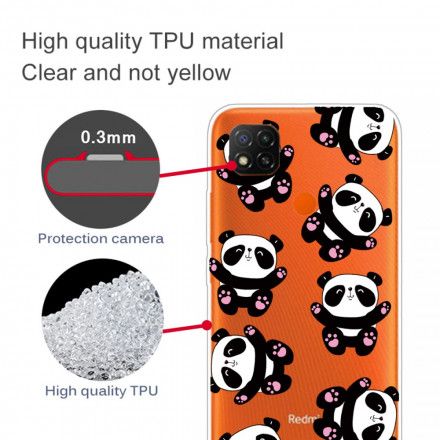 Deksel Til Xiaomi Redmi 9C Topp Pandamoro