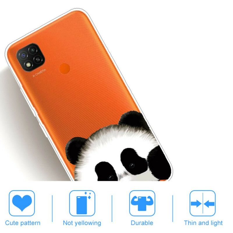 Deksel Til Xiaomi Redmi 9C Transparent Panda