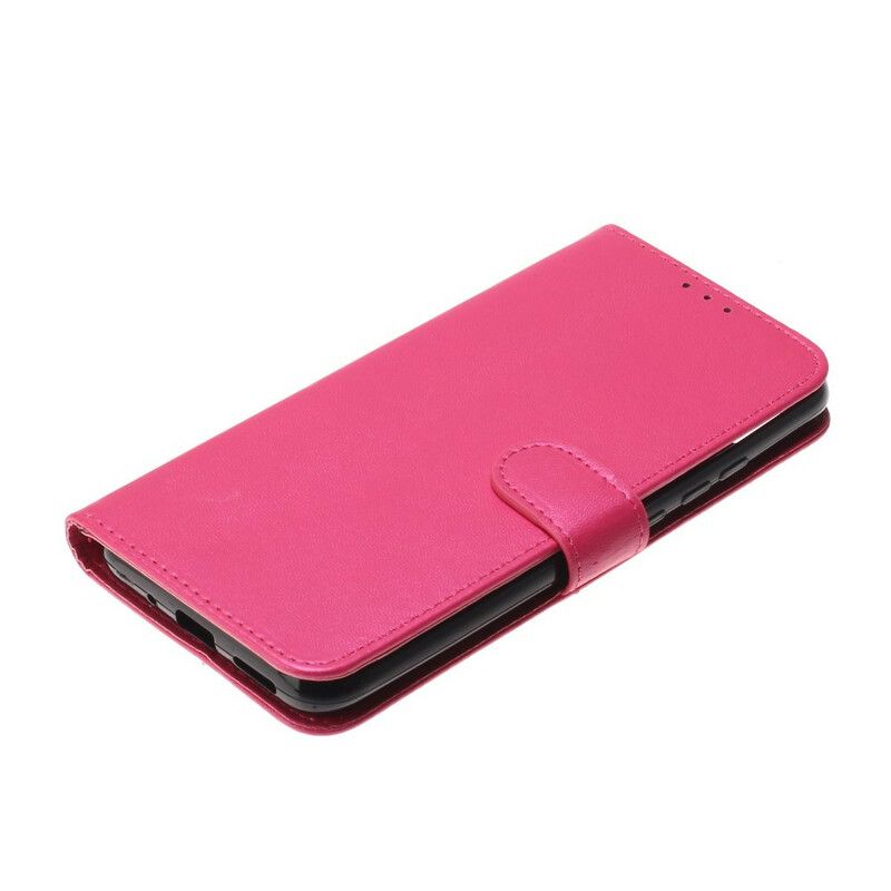 Folio Deksel Til Xiaomi Redmi 9C Solid Color Series