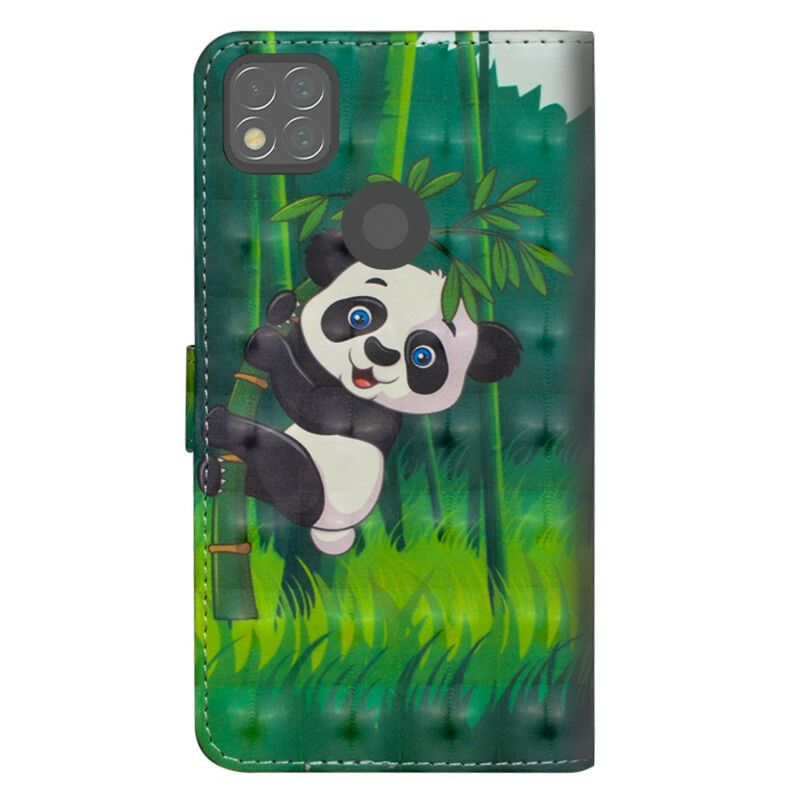 Lærdeksel Til Xiaomi Redmi 9C Panda Og Bambus