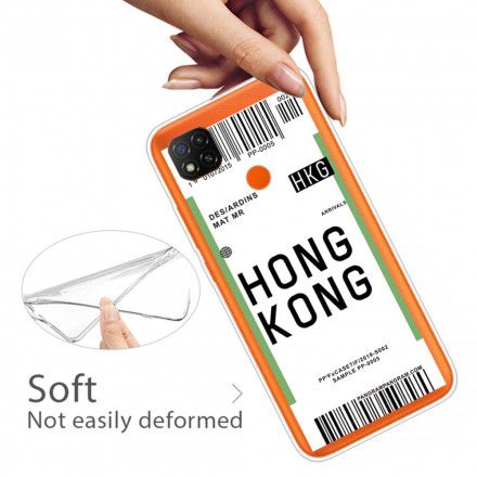 Mobildeksel Til Xiaomi Redmi 9C Boardingkort Til Hong Kong