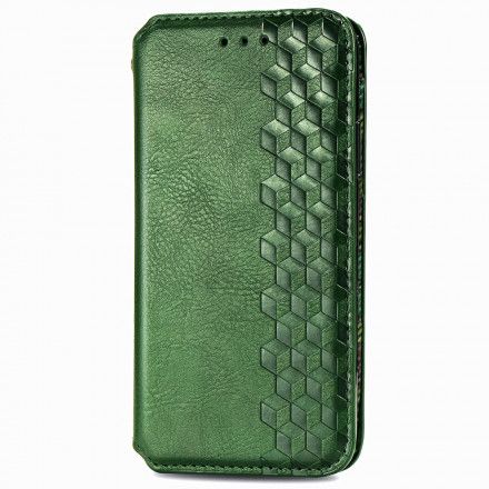 Beskyttelse Deksel Til Moto G9 Power Folio Deksel Diamond Texture Leather Effect