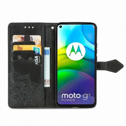 Folio Deksel Til Moto G9 Power Middelaldermandala