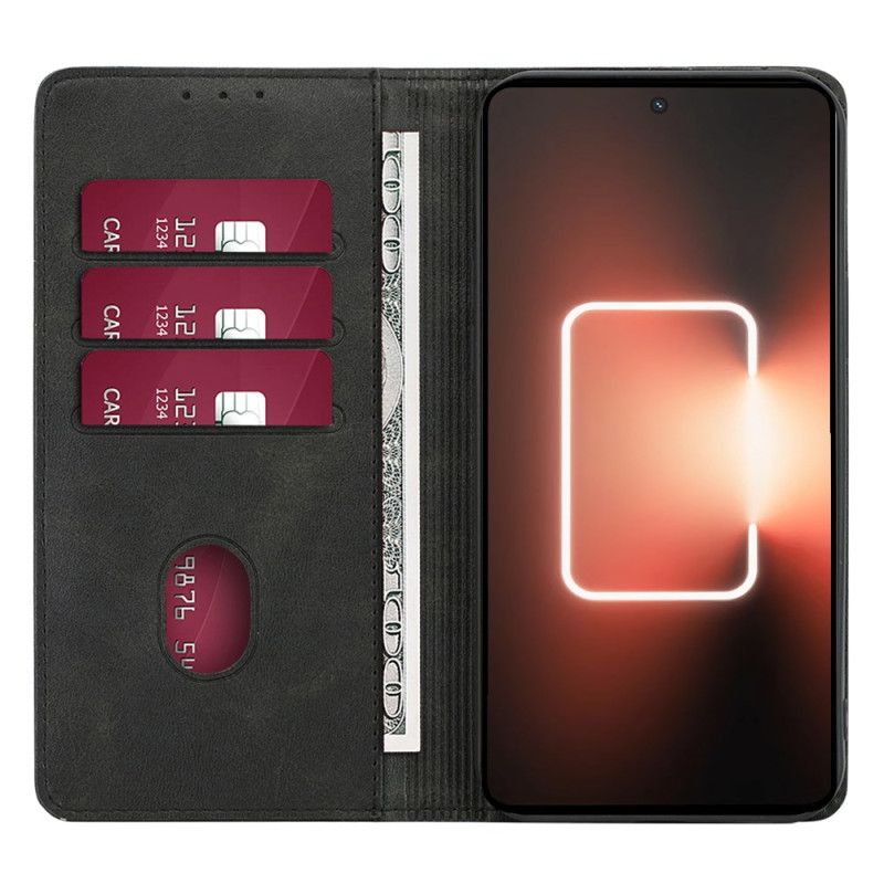 Folio Deksel Realme 12 Pro / 12 Pro Plus Skinneffekt