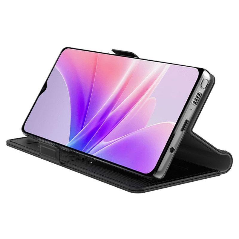 Folio Deksel Realme 12 Pro / 12 Pro Plus Speil Og Fremre Kortholder