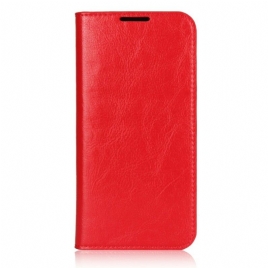 Beskyttelse Deksel Til Xiaomi Redmi Note 7 Folio Deksel Ekte Gammelt Skinn