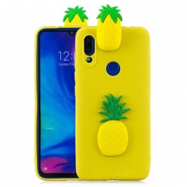 Deksel Til Xiaomi Redmi Note 7 3d Ananas