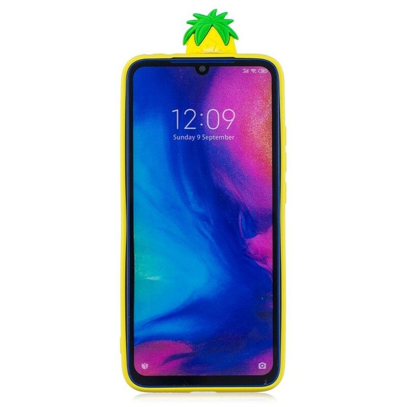 Deksel Til Xiaomi Redmi Note 7 3d Ananas