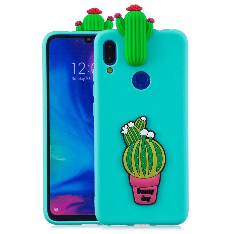 Deksel Til Xiaomi Redmi Note 7 3d Cactus Madness