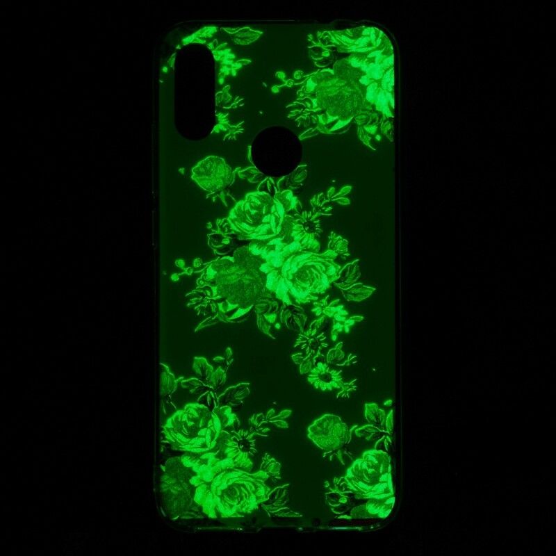 Deksel Til Xiaomi Redmi Note 7 Fluorescerende Liberty-blomster