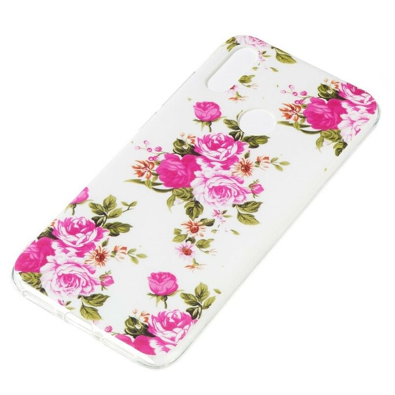 Deksel Til Xiaomi Redmi Note 7 Fluorescerende Liberty-blomster