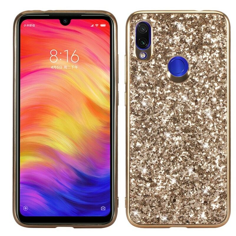 Deksel Til Xiaomi Redmi Note 7 Jeg Er Glitter