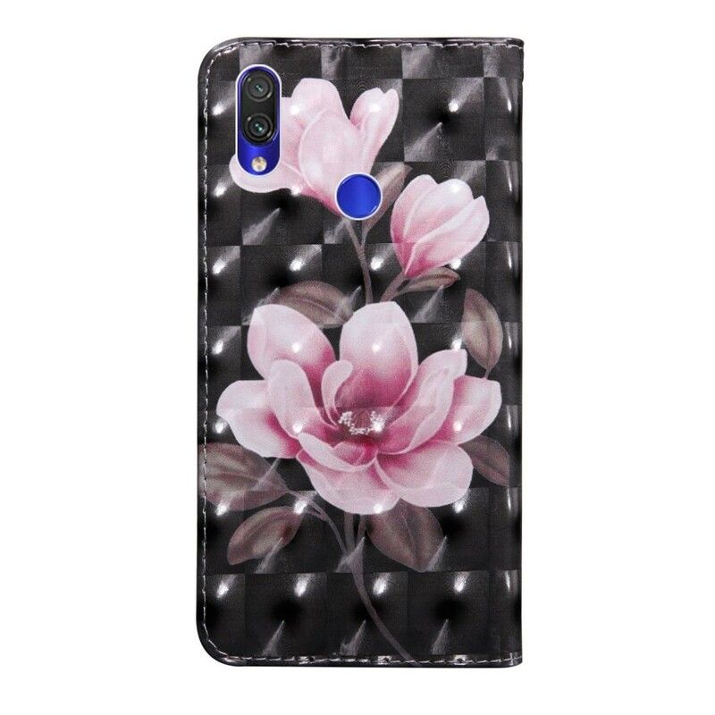 Lærdeksel Til Xiaomi Redmi Note 7 Blomstblomster