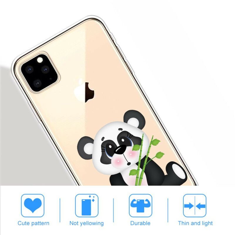 Deksel Til iPhone 11 Pro Max Transparent Trist Panda