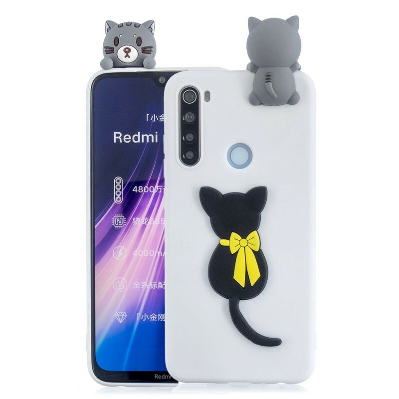 Deksel Til Xiaomi Redmi Note 8 Sjarmerende Pussy 3d