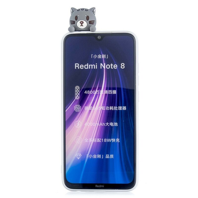 Deksel Til Xiaomi Redmi Note 8 Sjarmerende Pussy 3d