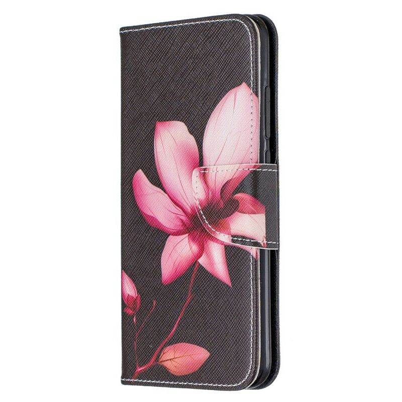 Lærdeksel Til Xiaomi Redmi Note 8 Rosa Blomst