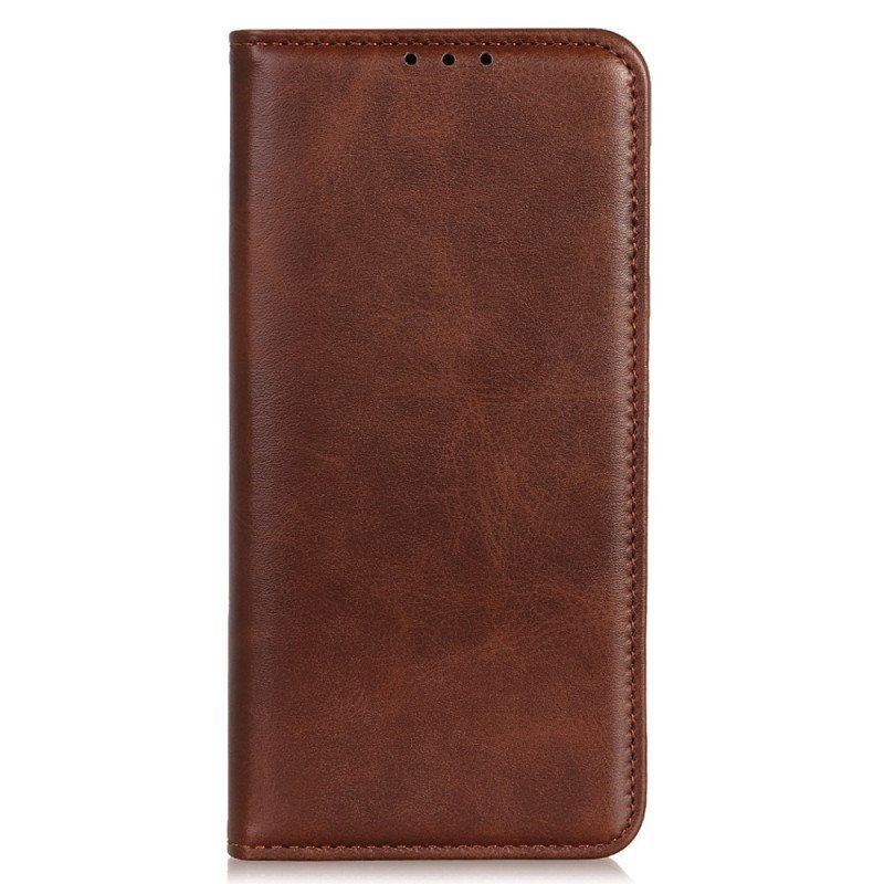 Beskyttelse Deksel Til Moto G73 5G Folio Deksel Elegance Split Leather