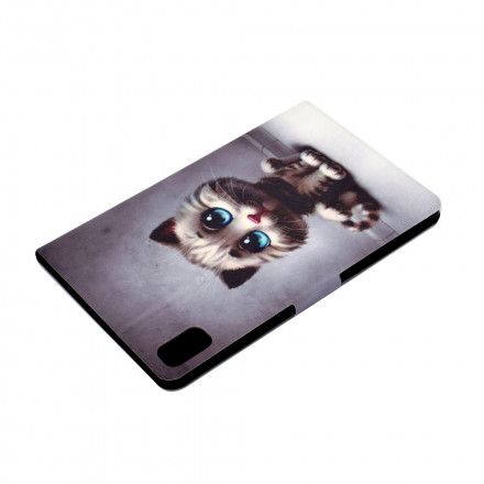 Lærdeksel Til Huawei MatePad New Søt Katt