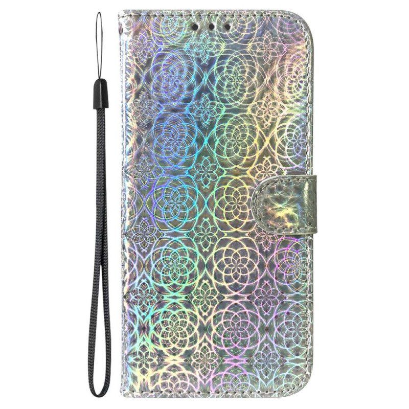 Lærdeksel Til Samsung Galaxy M13 Disco-stil