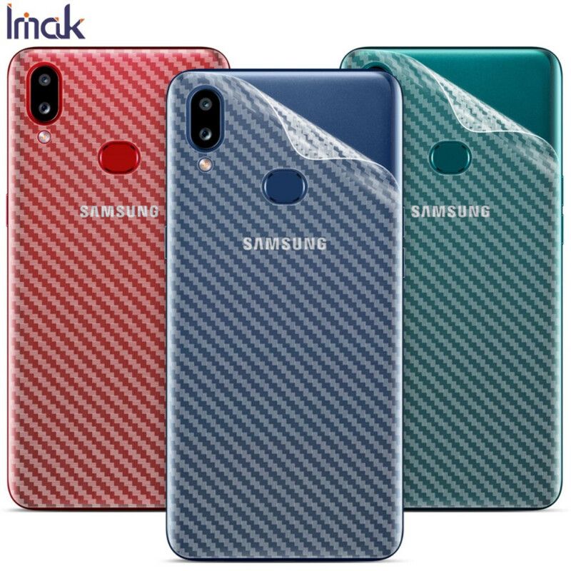 Bakfilm For Samsung Galaxy A10S Style Carbon Imak