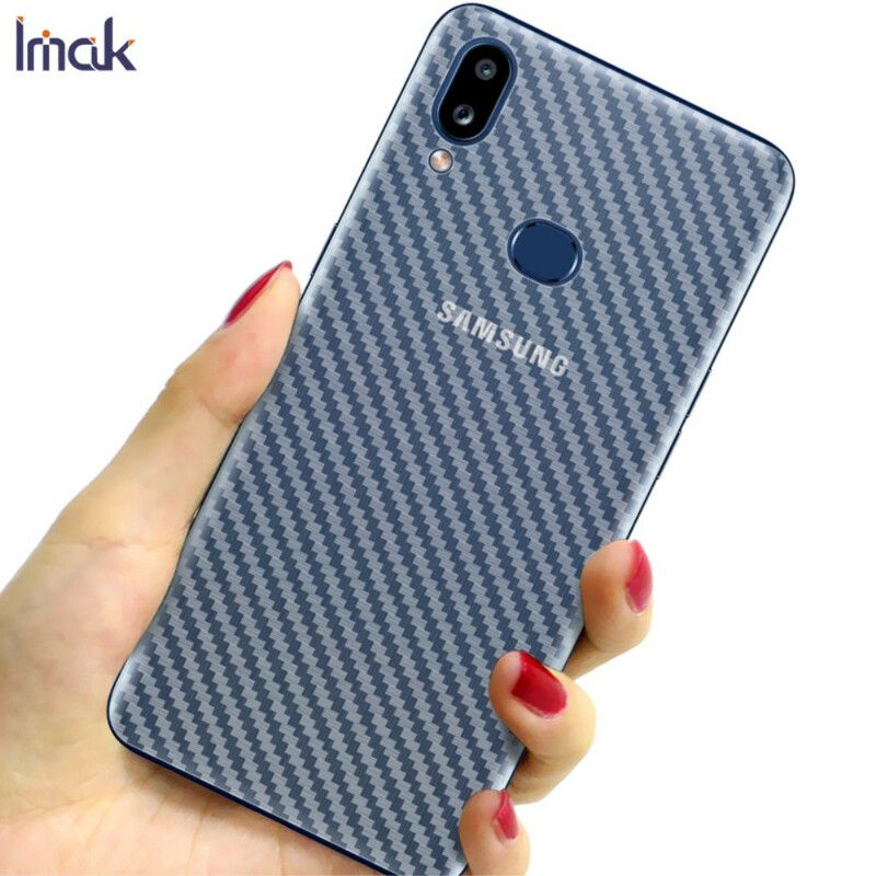 Bakfilm For Samsung Galaxy A10S Style Carbon Imak