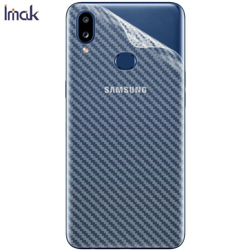 Bakfilm For Samsung Galaxy A10S Style Carbon Imak