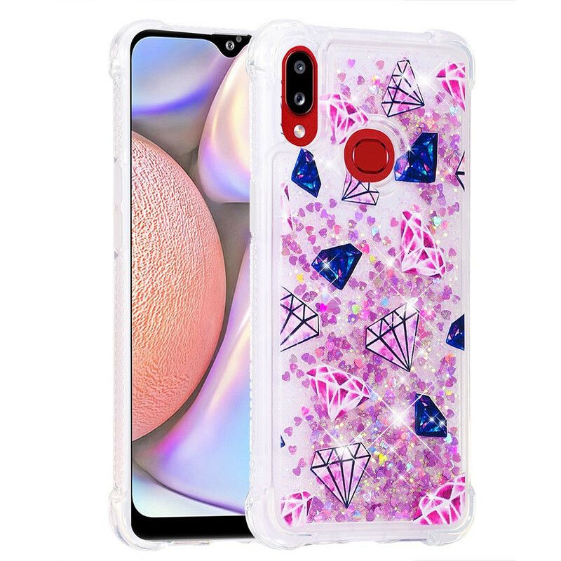 Deksel Til Samsung Galaxy A10s Glitter Diamanter