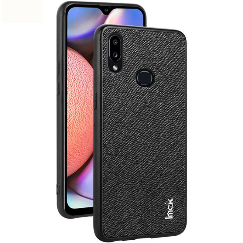 Deksel Til Samsung Galaxy A10s Lx-5 Series Imak Semsket Skinn Med Film