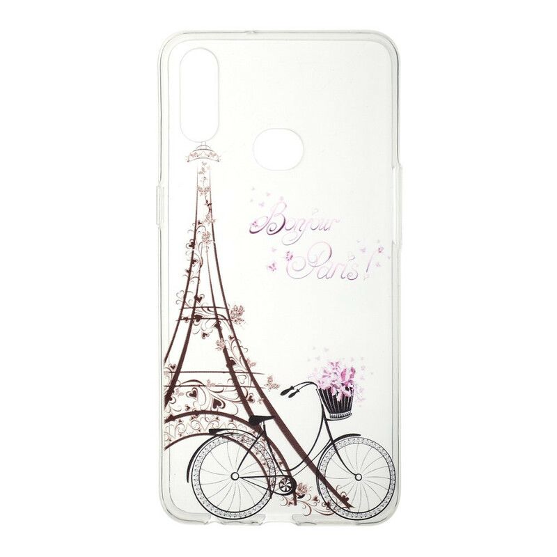 Deksel Til Samsung Galaxy A10s Transparent Bonjour Paris