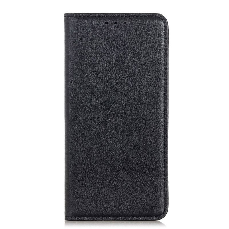 Beskyttelse Deksel Til Xiaomi Redmi Note 11 / 11S Folio Deksel Teksturert Litchi Split Leather