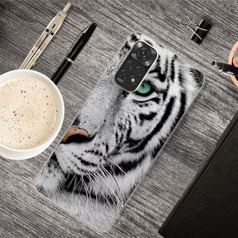 Deksel Til Xiaomi Redmi Note 11 / 11S Fleksibel Tiger