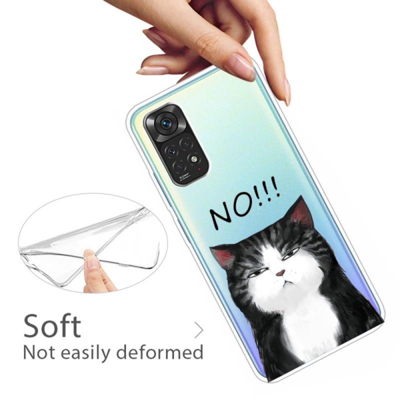 Deksel Til Xiaomi Redmi Note 11 / 11S Katten Som Sier Nei