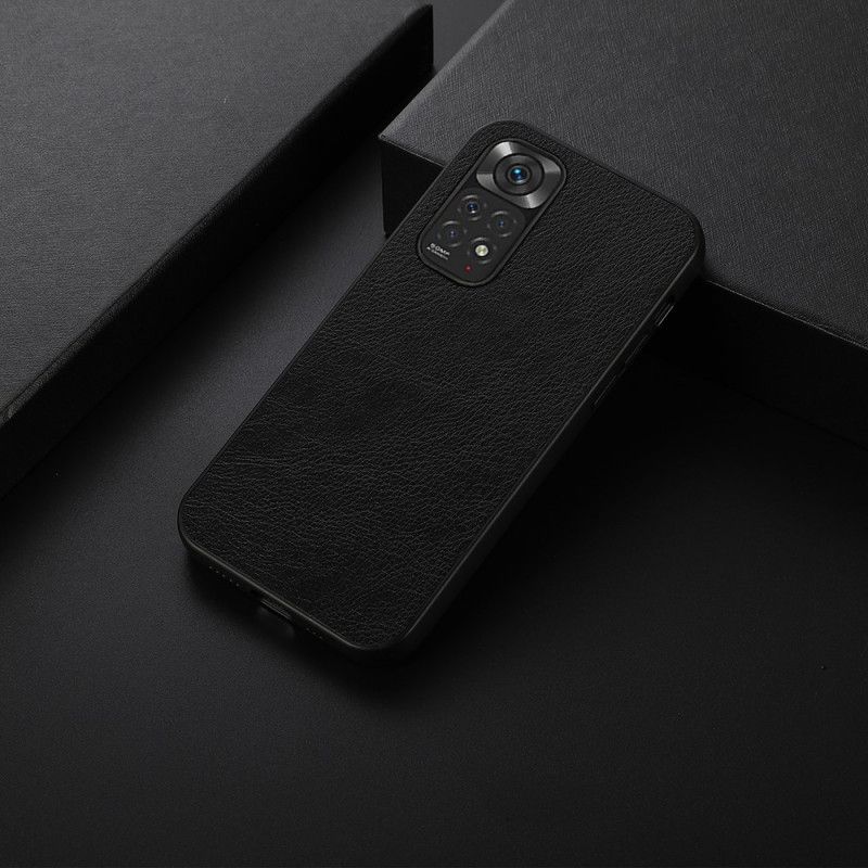 Deksel Til Xiaomi Redmi Note 11 / 11S Litchi Kunstskinn