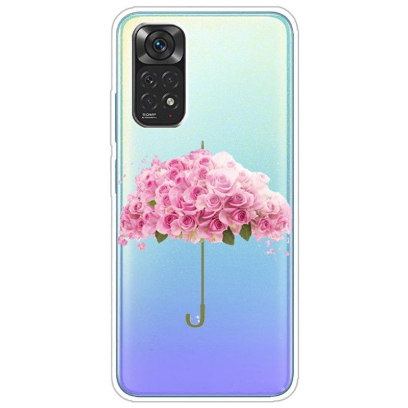 Deksel Til Xiaomi Redmi Note 11 / 11S Roses Paraply