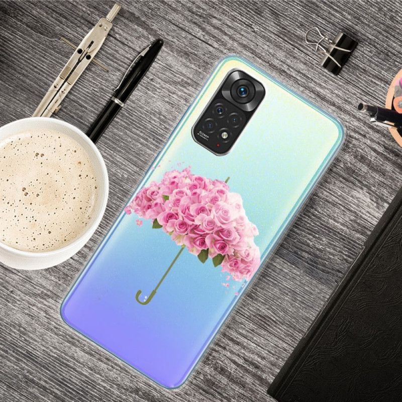 Deksel Til Xiaomi Redmi Note 11 / 11S Roses Paraply