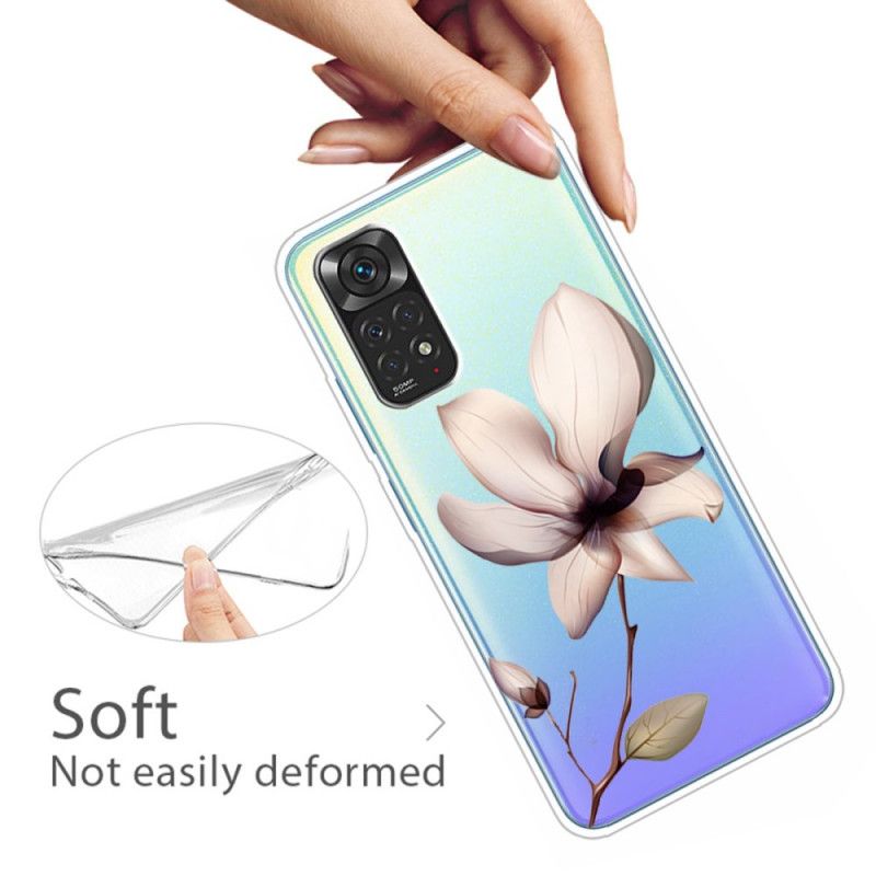 Deksel Til Xiaomi Redmi Note 11 / 11S Transparent Blomst