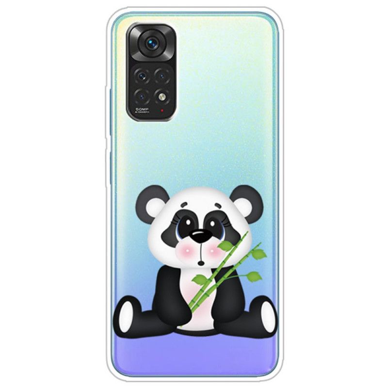 Deksel Til Xiaomi Redmi Note 11 / 11S Transparent Trist Panda