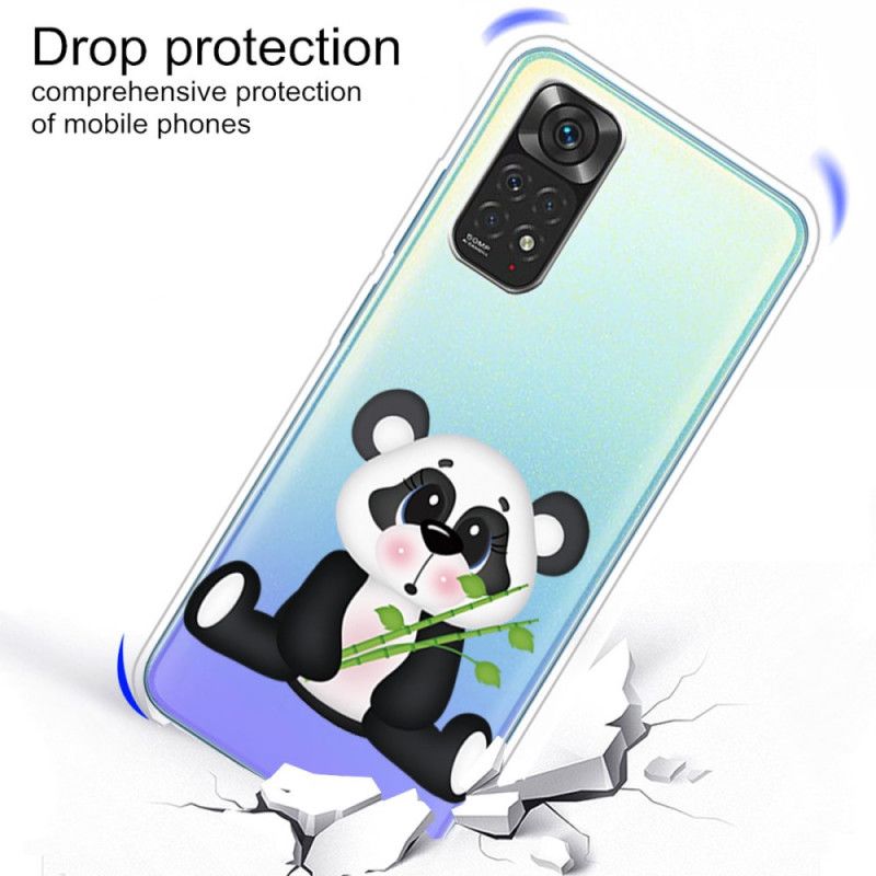 Deksel Til Xiaomi Redmi Note 11 / 11S Transparent Trist Panda