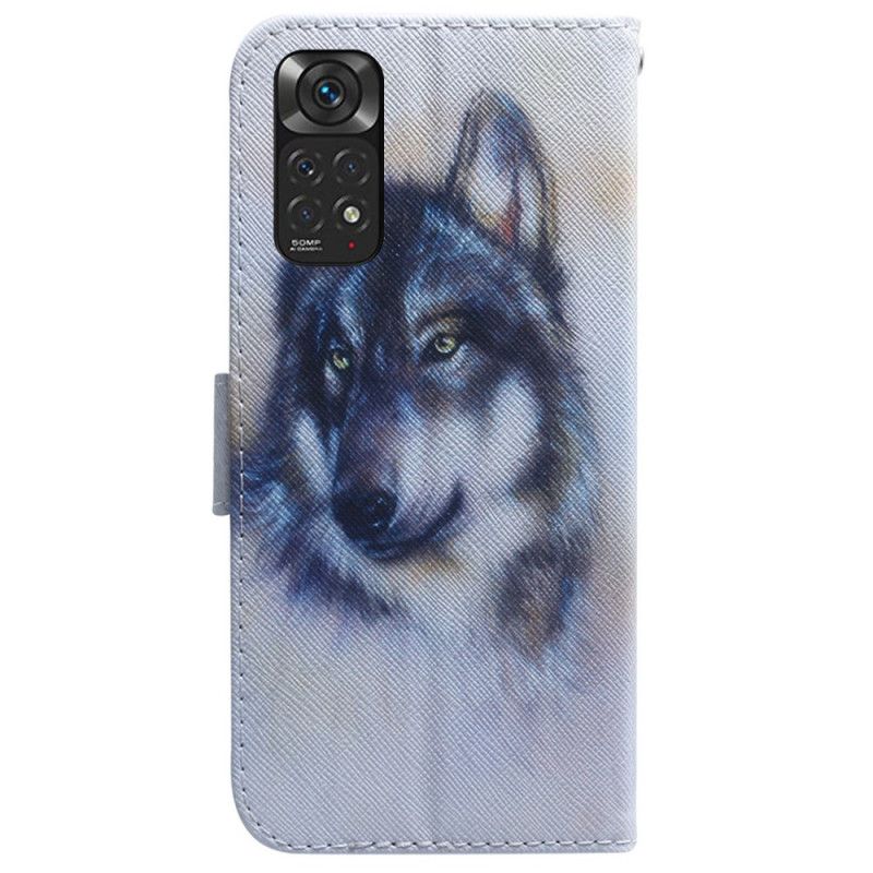 Folio Deksel Til Xiaomi Redmi Note 11 / 11S Canine Gaze