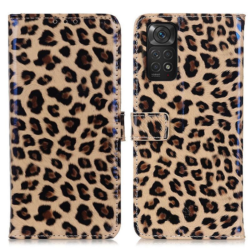 Folio Deksel Til Xiaomi Redmi Note 11 / 11S Enkel Leopard