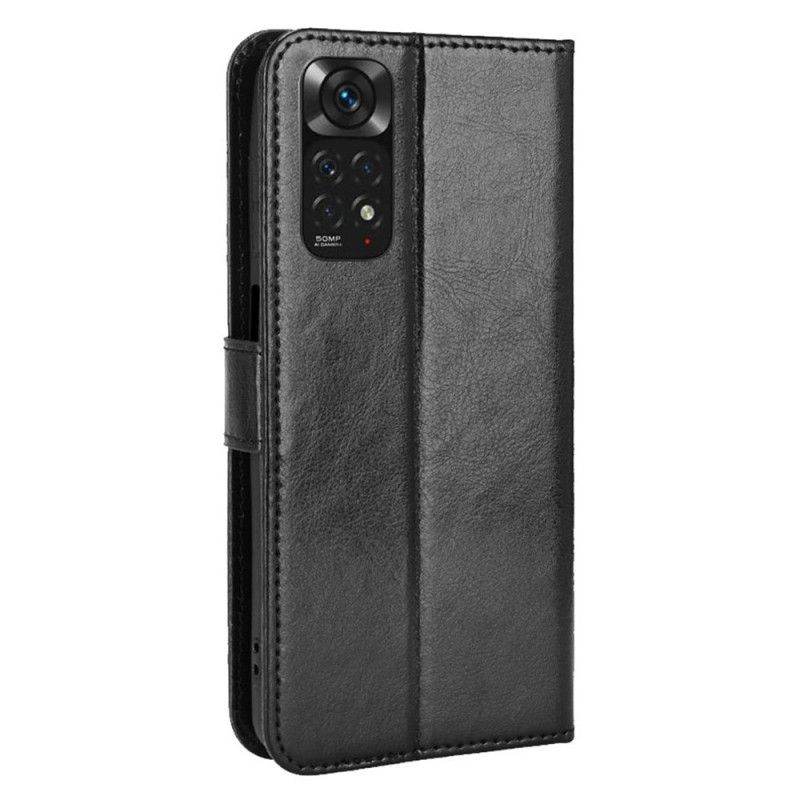 Folio Deksel Til Xiaomi Redmi Note 11 / 11S Plinkende Kunstskinn