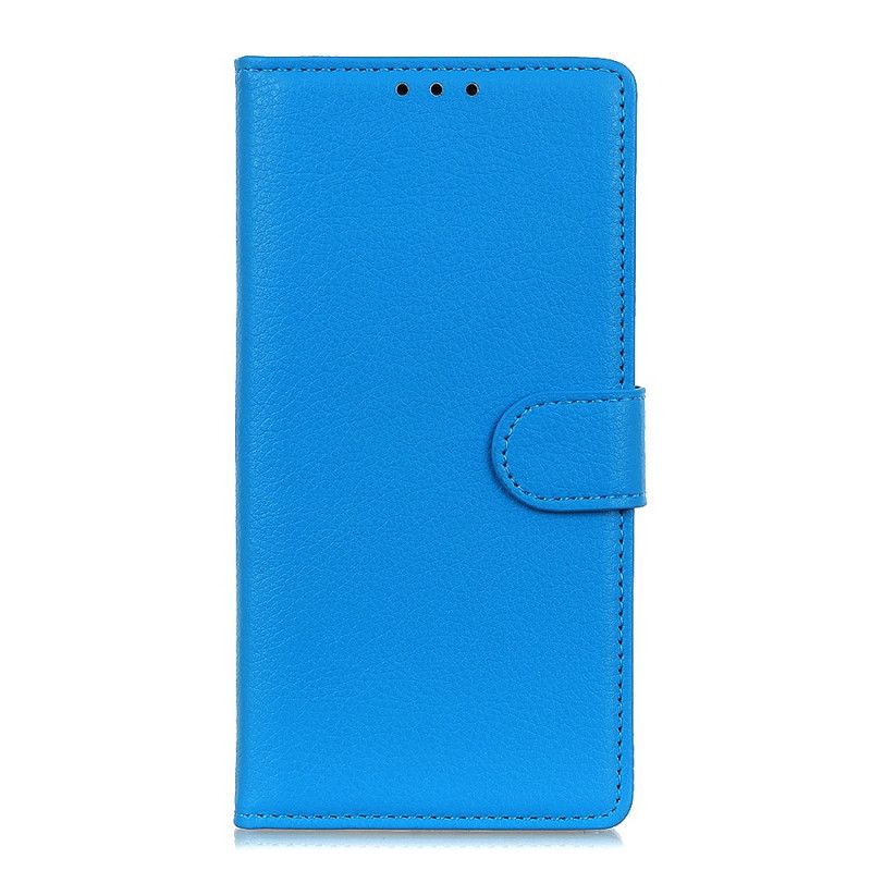 Folio Deksel Til Xiaomi Redmi Note 11 / 11S Tradisjonelt Litchi