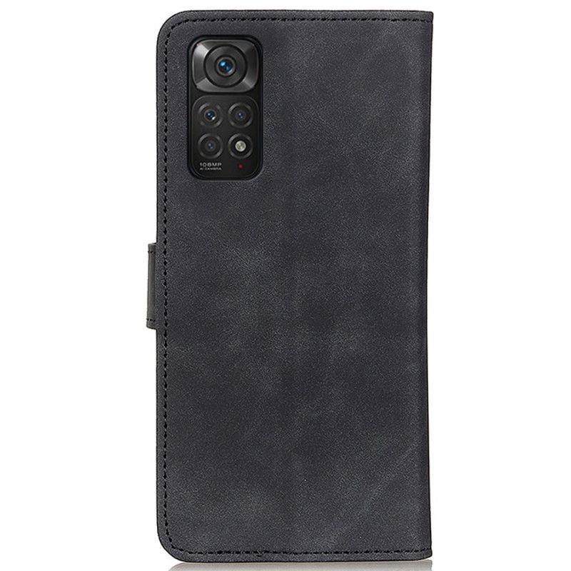 Folio Deksel Til Xiaomi Redmi Note 11 / 11S Vintage Skinneffekt Khazneh