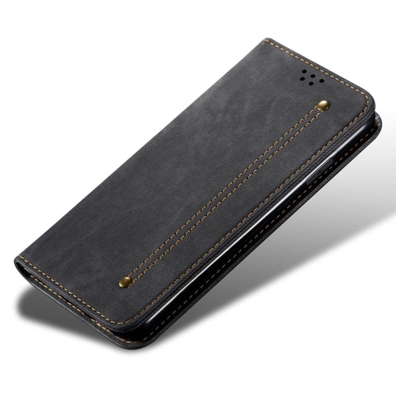 Folio Deksel Oneplus 12 5g Jeansstoff Beskyttelse Deksel