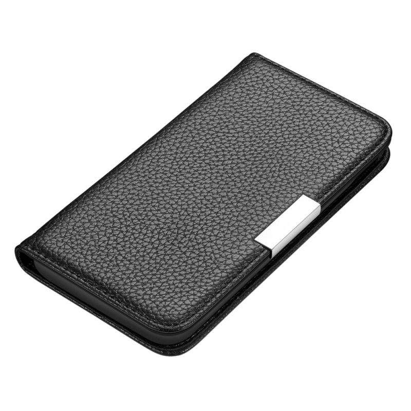 Beskyttelse Deksel Til Samsung Galaxy S22 Plus 5G Folio Deksel Ultra Chic Lychee Imitert Skinn