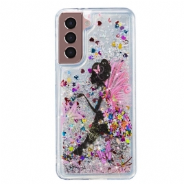 Deksel Til Samsung Galaxy S22 Plus 5G Even Glitter